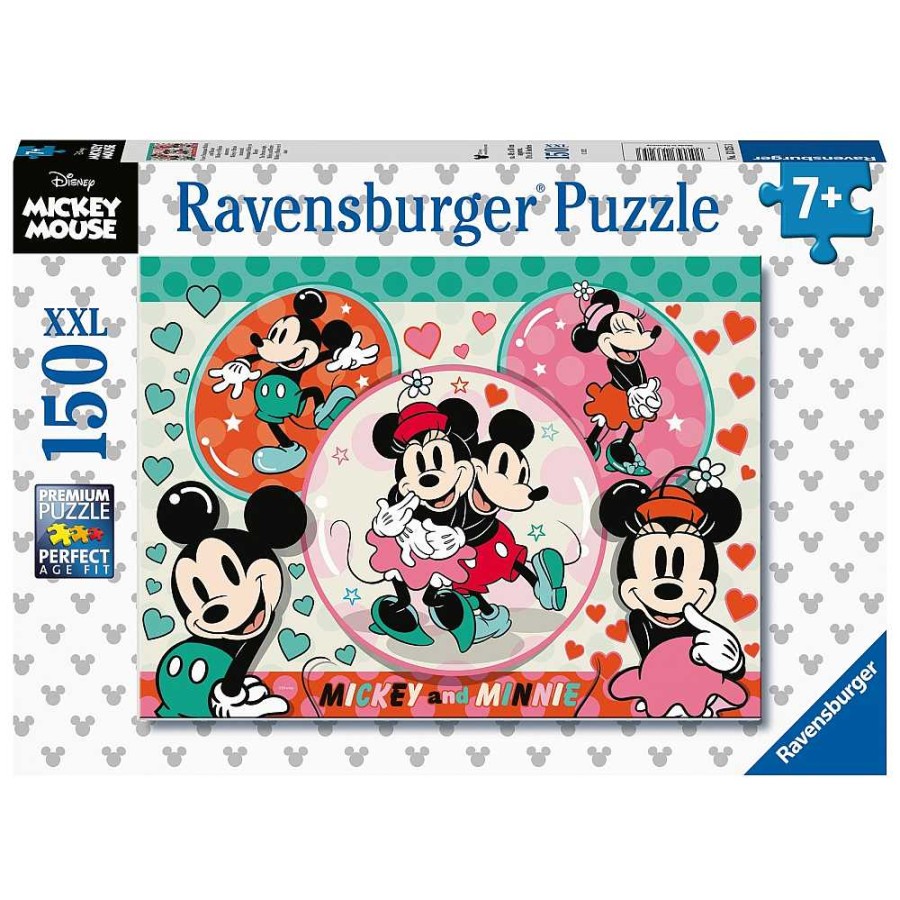 Juguetes Disney Puzzles Infantiles | Mickey Puzzle 150 Pzas Xxl