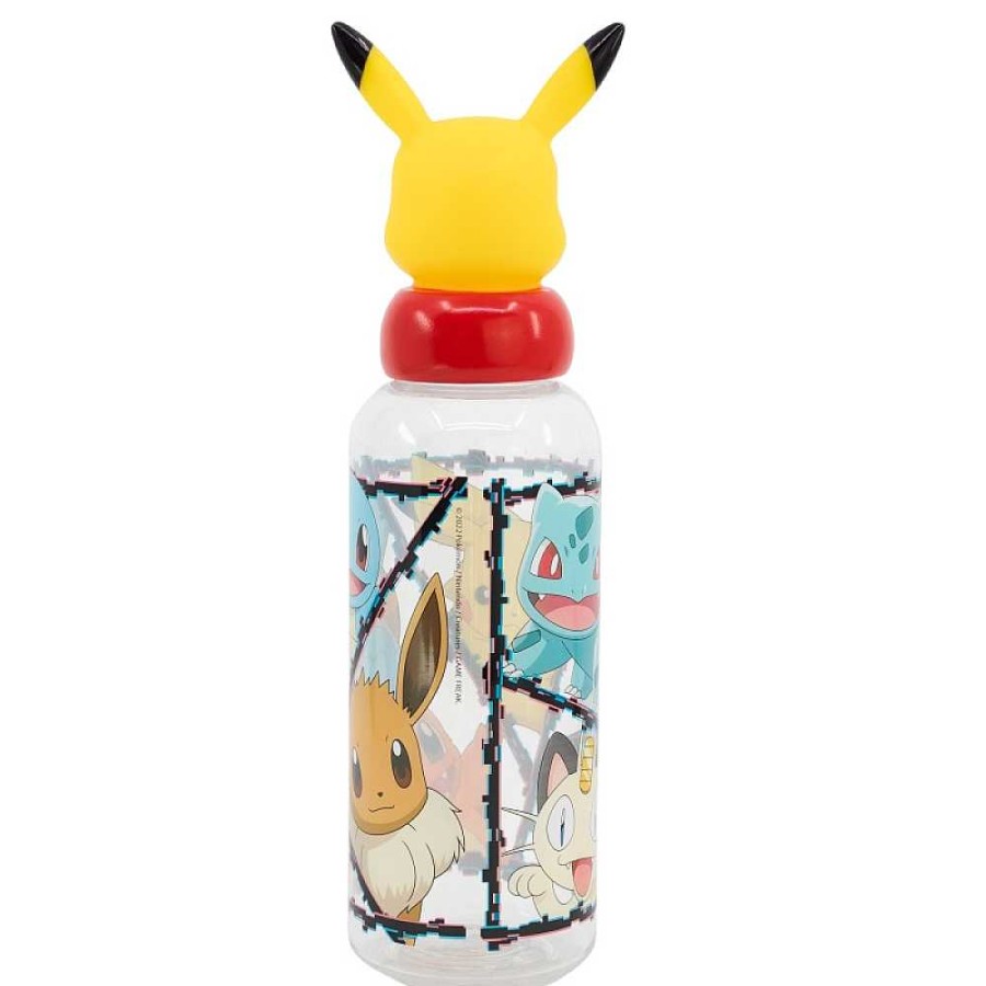 Mochilas Y Complementos Pokémon | Pokemon Botella Figura 3D 560 Ml