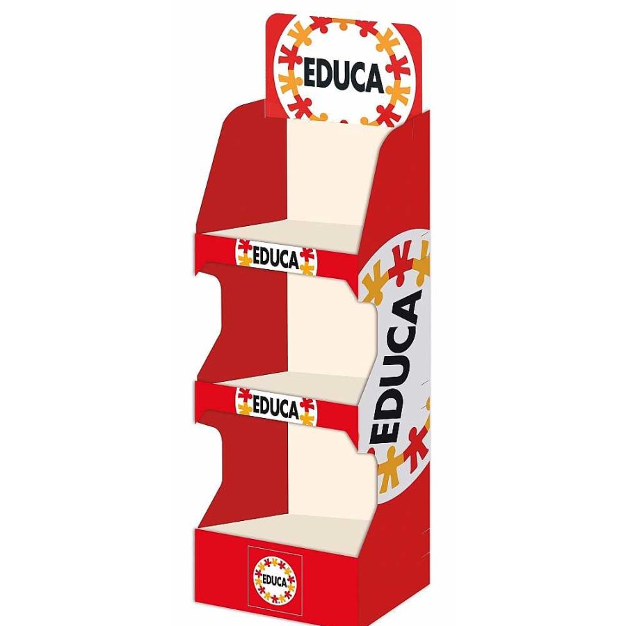 Juguetes Educa Puzzles Preescolar | Expositor Educa Vac O 51X128X36 Cm