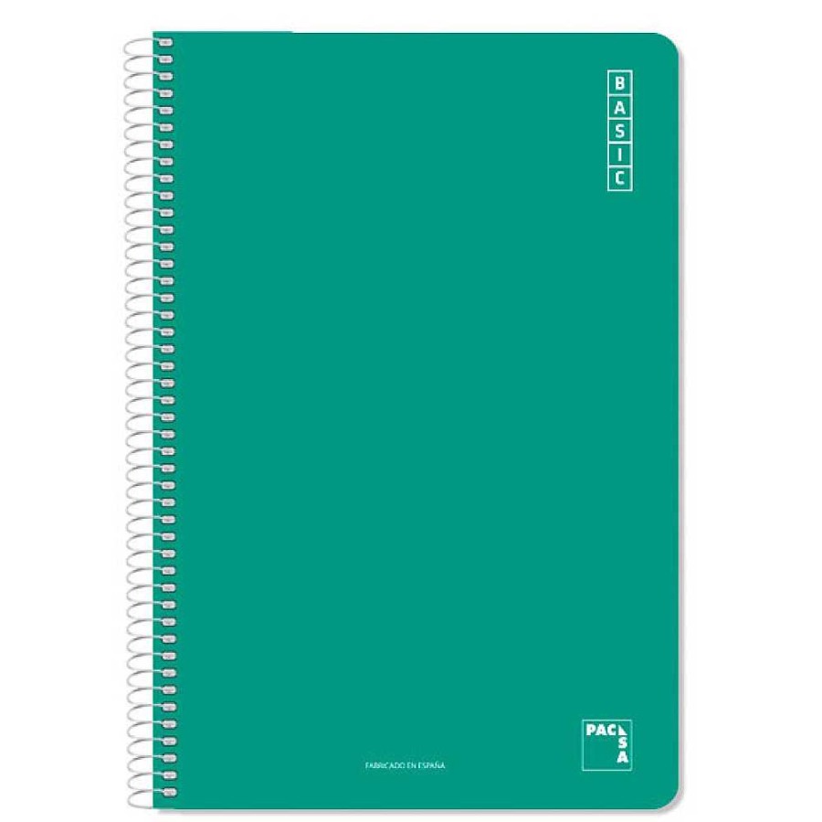 Papeler A Pacsa Cuadernos Espiral | Pack 10 Bloc 60 Gr Folio 80 Hojas Rayado Hn