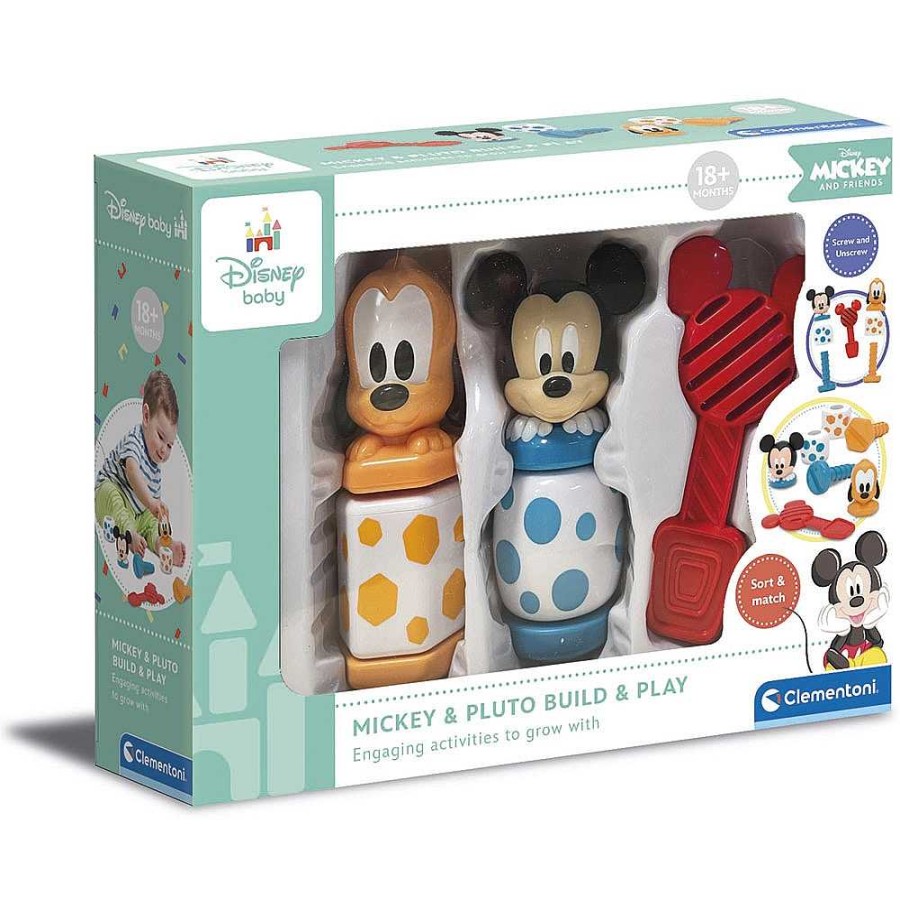 Juguetes Disney Aprendizaje | Baby Mickey Construye Y Juega + 18 Meses