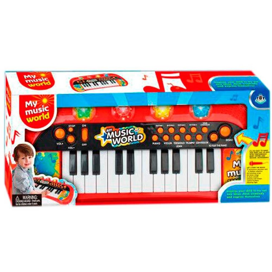 Juguetes Fantástiko Musicales | Rgano Multifunci N Luz Y M Sica 40 Cm