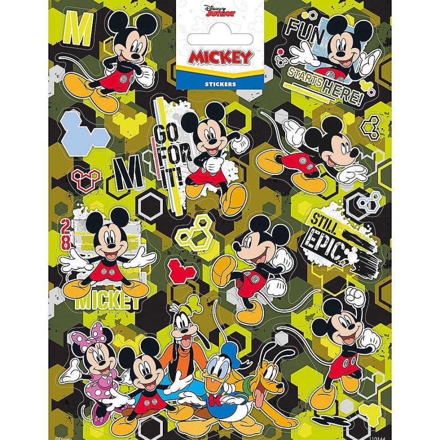 Papeler A Disney Stickers Y Pegatinas | Mickey Pack De Pegatinas Grande