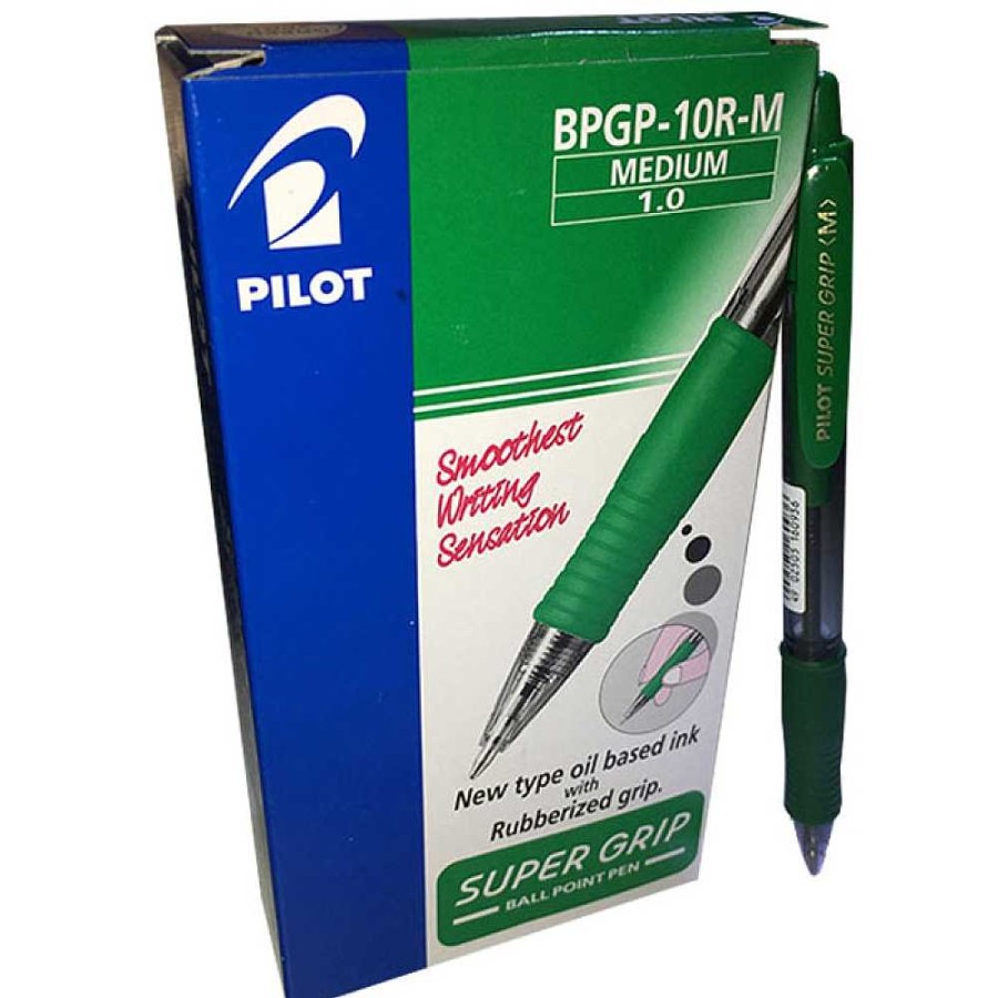 Papeler A Pilot Bol Grafos | Pack 12 Bol Grafo Pilot S Per Grip Verde