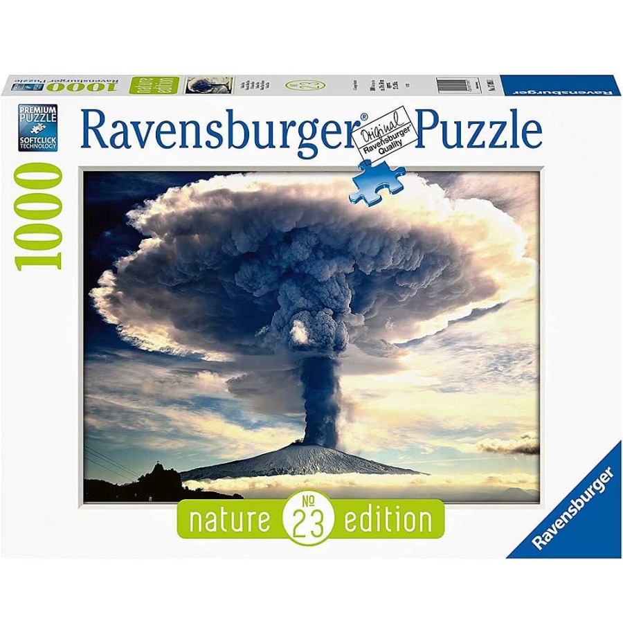 Juguetes Ravensburger Puzzles 300-1000 Piezas | Puzzle 1000 Piezas Volcan Etna