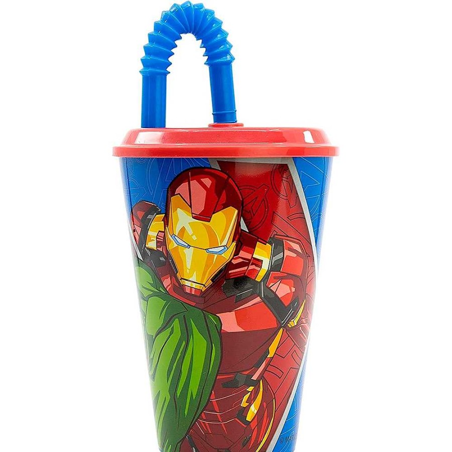 Mochilas Y Complementos Stor | Avengers Vaso Pajita 430 Ml