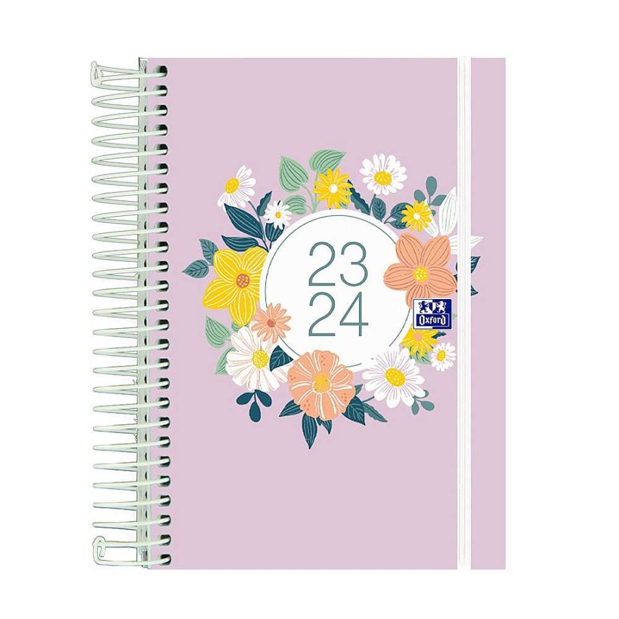 Papeler A Oxford Agendas | Oxford Agenda Escolar 23/24 Octavo D/P Daisy