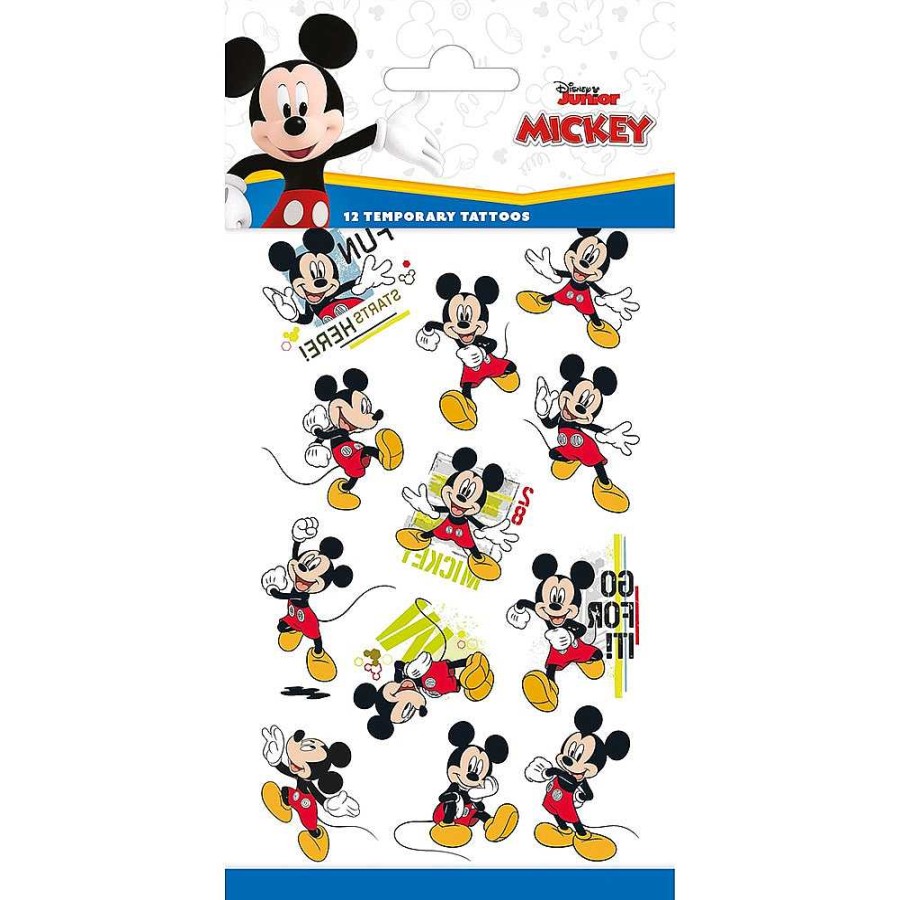 Papeler A Disney Stickers Y Pegatinas | Blister Tatoos 10X20 Cm Mickey