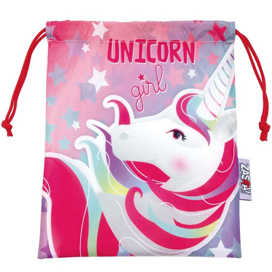 Mochilas Y Complementos Zaska | Unicornio Bolsita Merienda 26X21