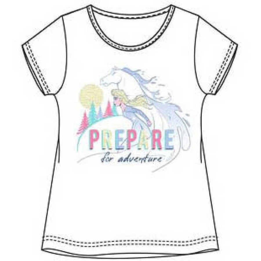 Regalo Frozen Textil | Frozen Camiseta Manga Cortat/4,5,6,8-2St