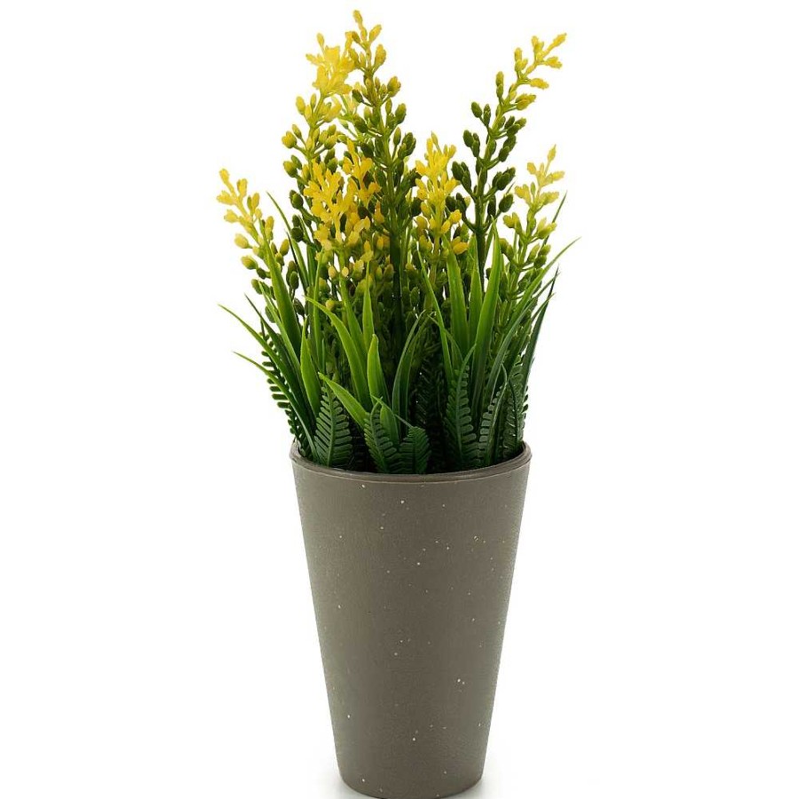 Home & Deco Ibergarden Jarrones Y Plantas | Planta Artificial Maceta 22X10X10