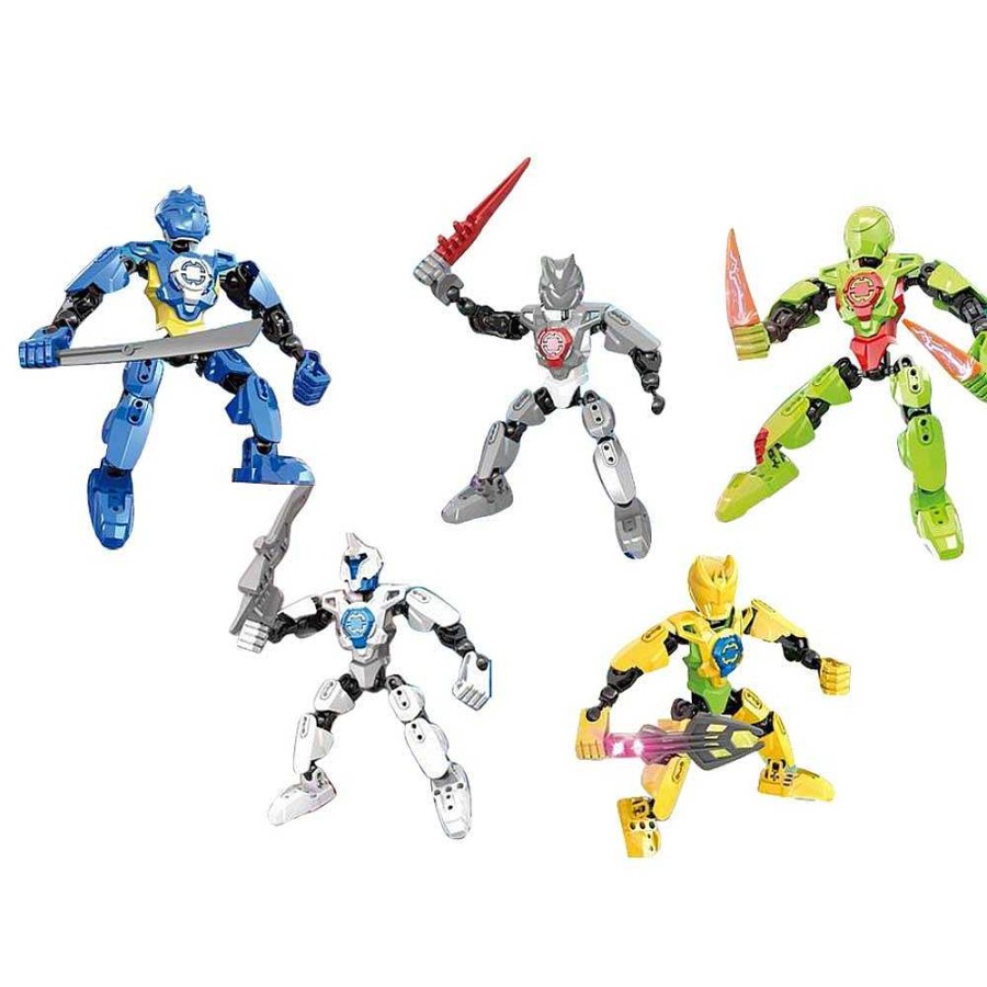 Juguetes Genérico Figuras De Acci N | Robot Warrior Articulado 12 Cm 6 Modelos Surtidos