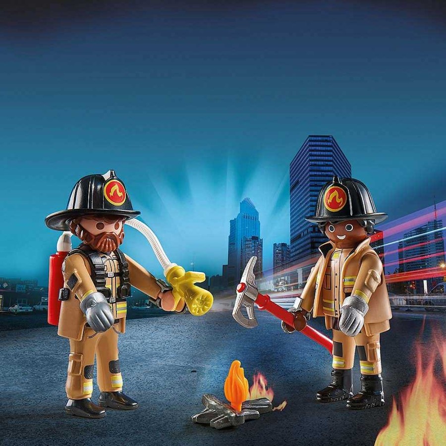 Juguetes Playmobil Playmobil | Playmobil Duopack Bomberos