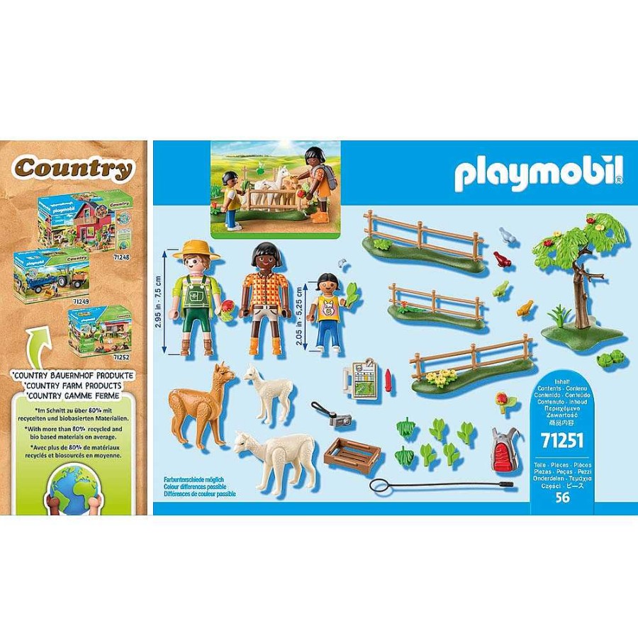 Juguetes Playmobil Playmobil | Playmobil Country Paseo Con Alpaca