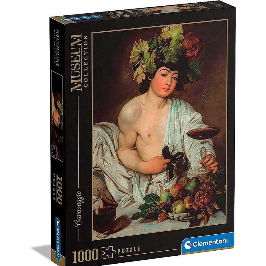 Juguetes Clementoni Puzzles 300-1000 Piezas | Puzzle 1000 Piezas Museum Caravaggio. Baco