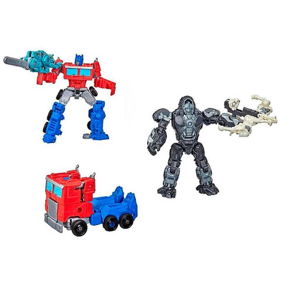 Juguetes Hasbro Figuras De Acci N | Transformers Set Doble De Armas Con 2 Figuras. Blister 20X18 Cm