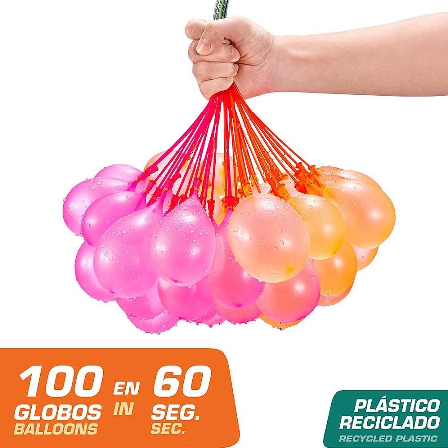 Juguetes Zuru Aire Libre | Pack 100 Globos Bunch Ballons Tropical 16X3X29