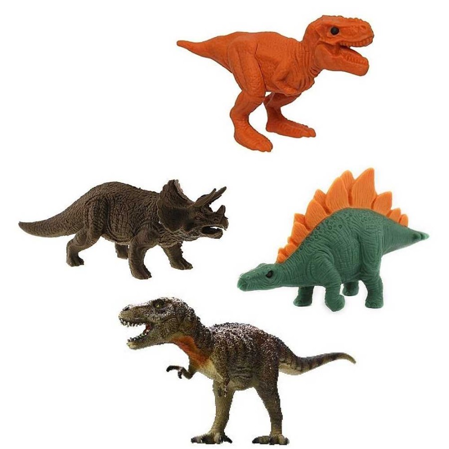 Regalo Genérico Tendencia Dinosaurios | Set 5 Gomas De Borrar Dinosaurio