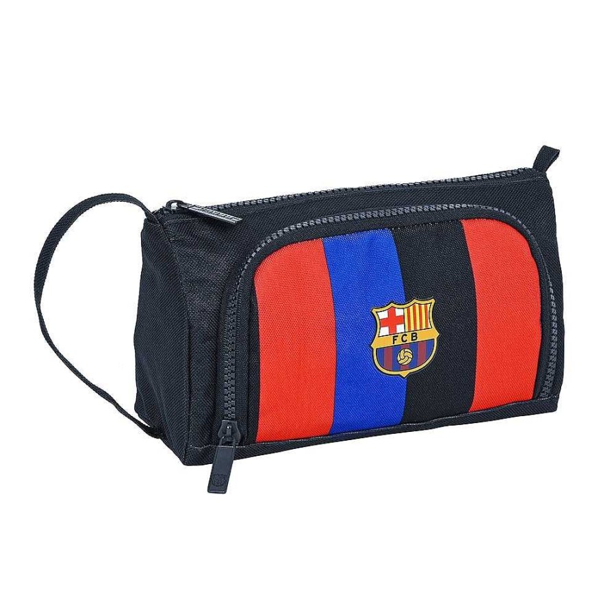 Mochilas Y Complementos FC Barcelona | Fc. Barcelona Portatodo Con Bolsillo Desplegable 20X8X11 Cm