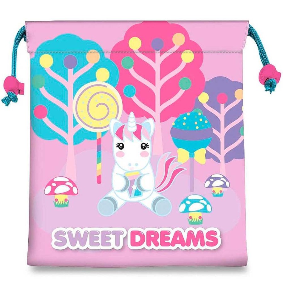 Mochilas Y Complementos Sweet Dreams | Unicornios Dreams Bolsa Merienda 22X23