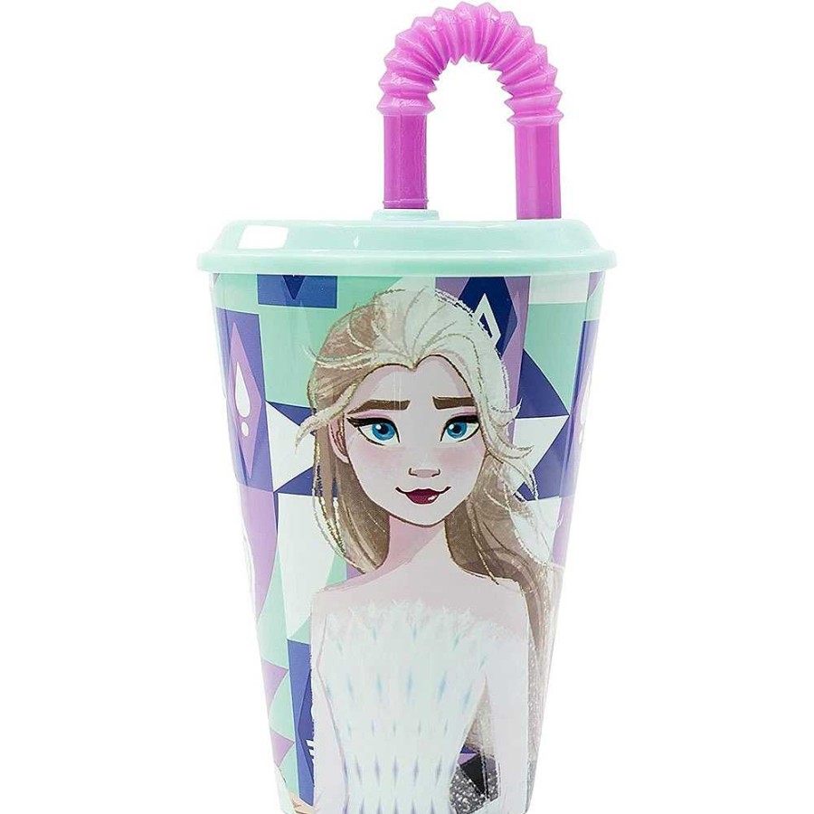 Mochilas Y Complementos Frozen | Frozen Vaso Pajita 430 Ml