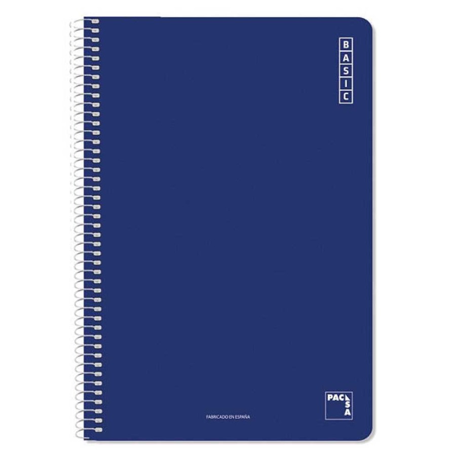 Papeler A Pacsa Cuadernos Espiral | Pack 10 Bloc 60 Gr Cuarto 80 Hojas Hn Rayado