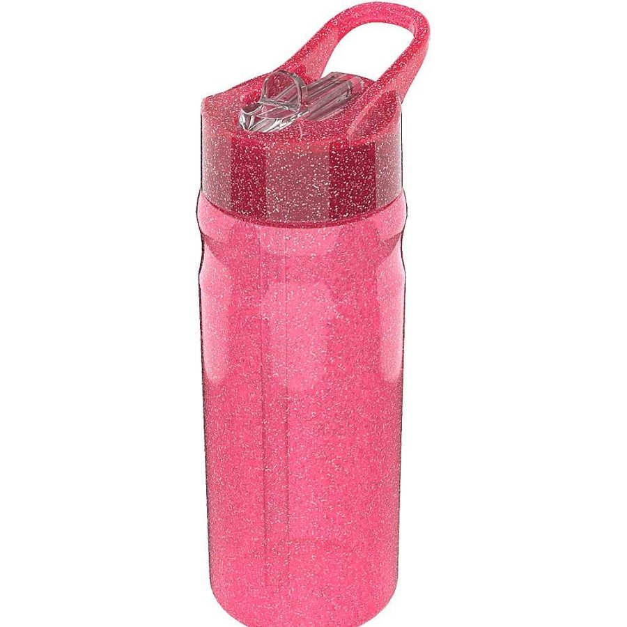 Mochilas Y Complementos Lunch Buddies | Lunch Buddies Glitter Pink Botella 600 Ml.