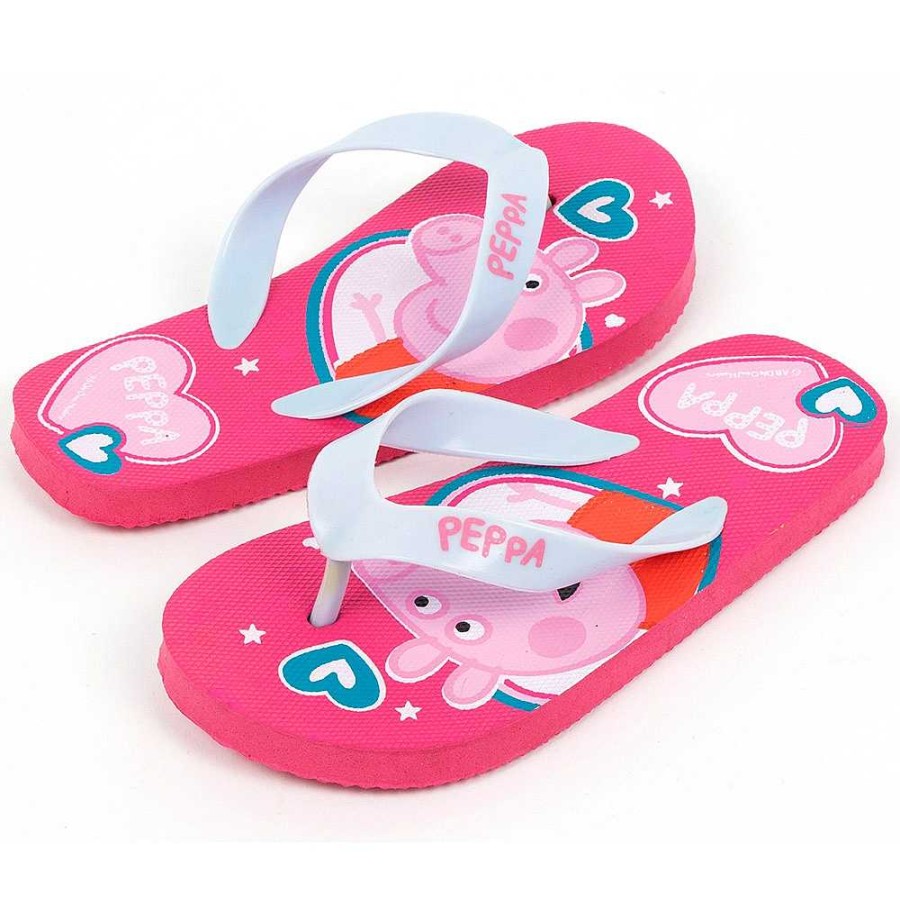 Regalo Peppa Pig Textil | Peppa Pig Chanclas Tallas 28 - 30 - 32 - 34