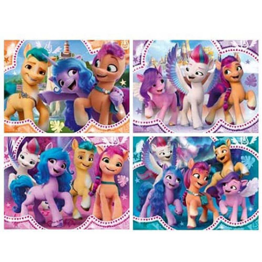 Juguetes Ravensburger Puzzles Infantiles | My Little Pony 4 Puzzles 42 Pzas