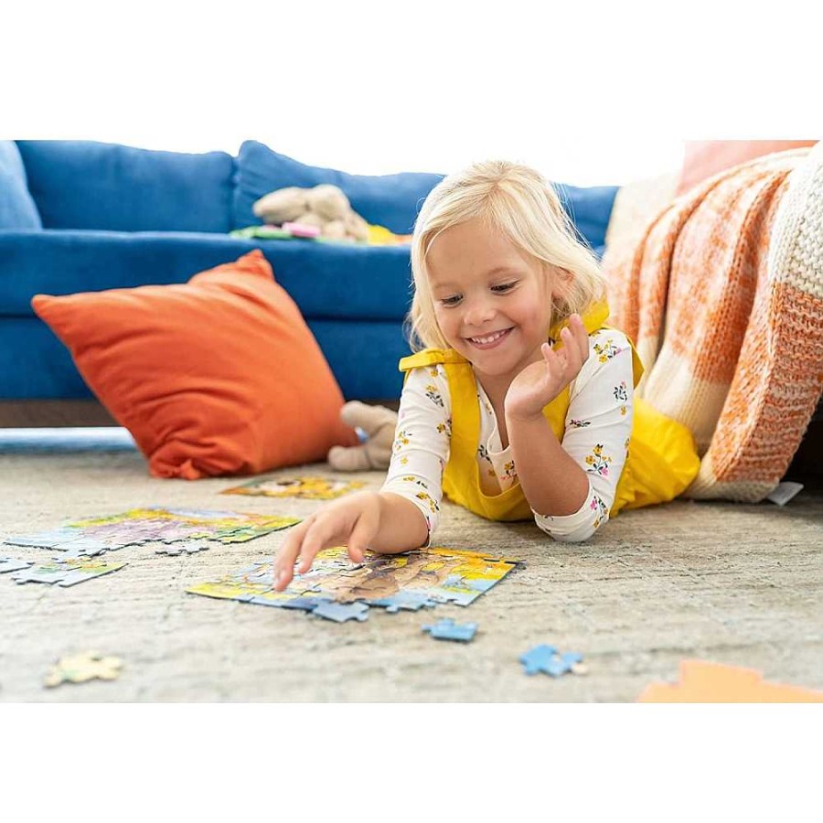 Juguetes Frozen Puzzles Infantiles | Frozen Puzzle Triple 3X49 Piezas