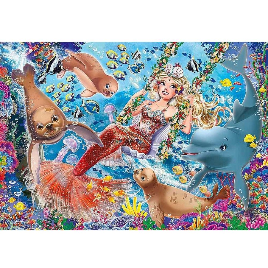 Juguetes Ravensburger Puzzles Infantiles | Puzzle Doble 2X24 Piezas Sirenas