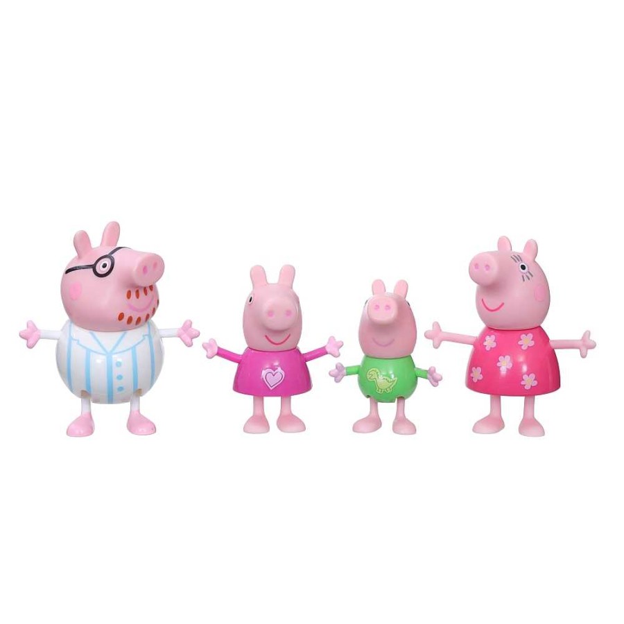 Juguetes Peppa Pig Mini Mu Ecas | Peppa Pig Peppa Y Su Familia Set 4 Figuras 22X 16 Cm