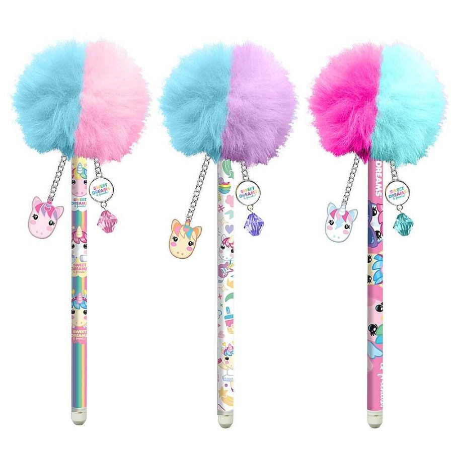 Regalo Sweet Dreams Tendencia Unicornios | Expositor 16 Bol Grafo Unicornio Sweet Dreams Con Pom P N