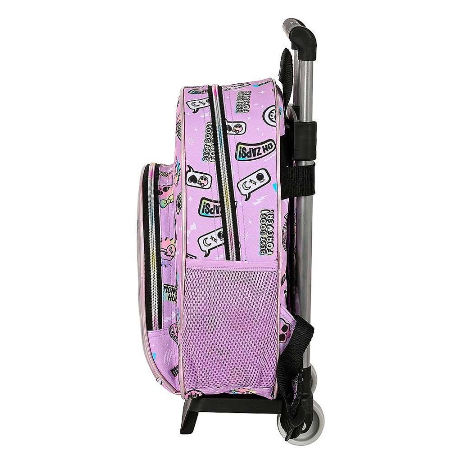 Mochilas Y Complementos Safta | Monster High Mochila Con Carro 38X34X10