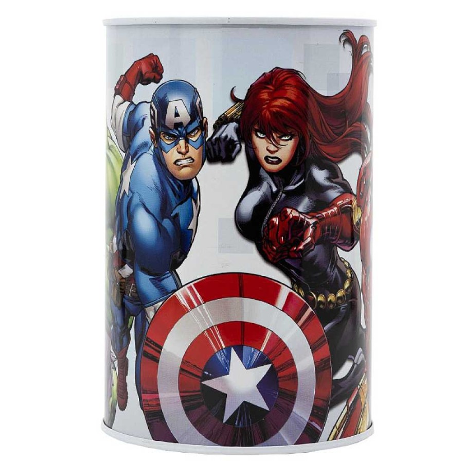 Mochilas Y Complementos Avengers | Avengers Hucha Metal 15X10