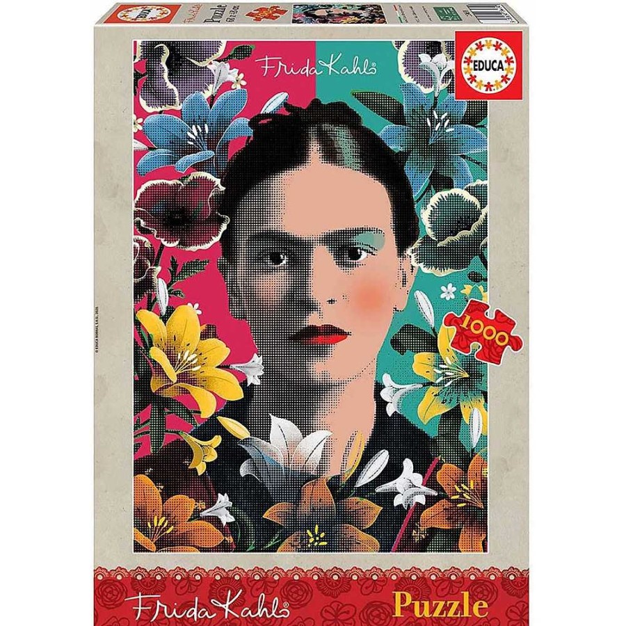 Juguetes Educa Puzzles 300-1000 Piezas | Puzzle Educa 1000 Piezas Frida Kahlo