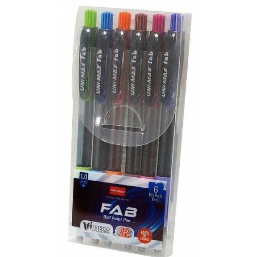 Papeler A Makro Bol Grafos | Set 6 Bol Grafos Retr Ctil Tinta Fluida