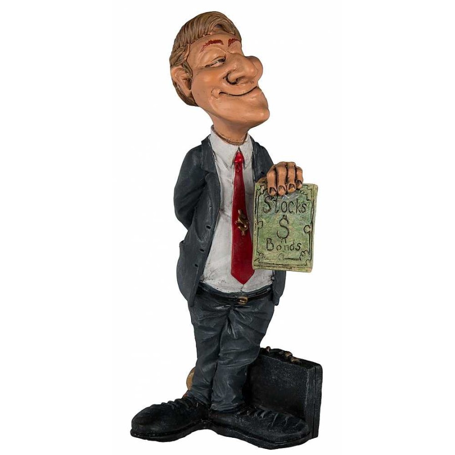 Home & Deco Genérico Adornos | Figura Hombre De Negocios Resina 16 Cm