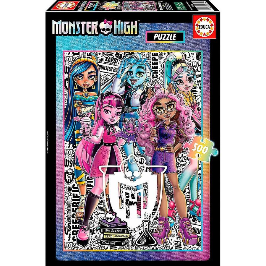 Juguetes Monster High Puzzles 300-1000 Piezas | Monster High Puzzle 500 Piezas