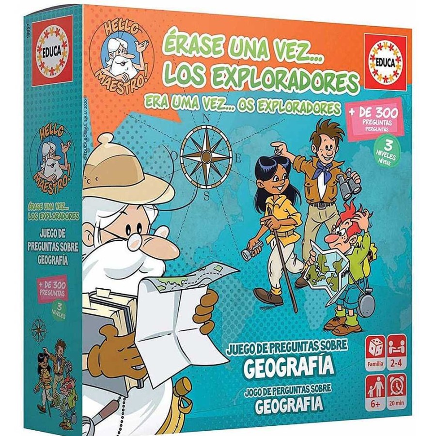 Juguetes Educa Juegos Educativos | Erase Una Vez Los Exploradores +6 A Os