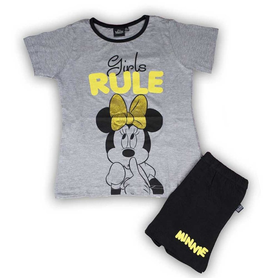 Regalo DISNEY Textil | Minnie Camiseta+Pantal N Tallas 8,10,12,14 - 2 Colores