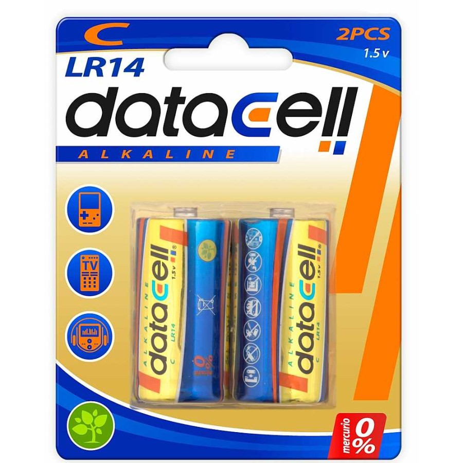 Juguetes Datacell Radiocontrol | Blister 2 Pilas Alcalinas Lr 14