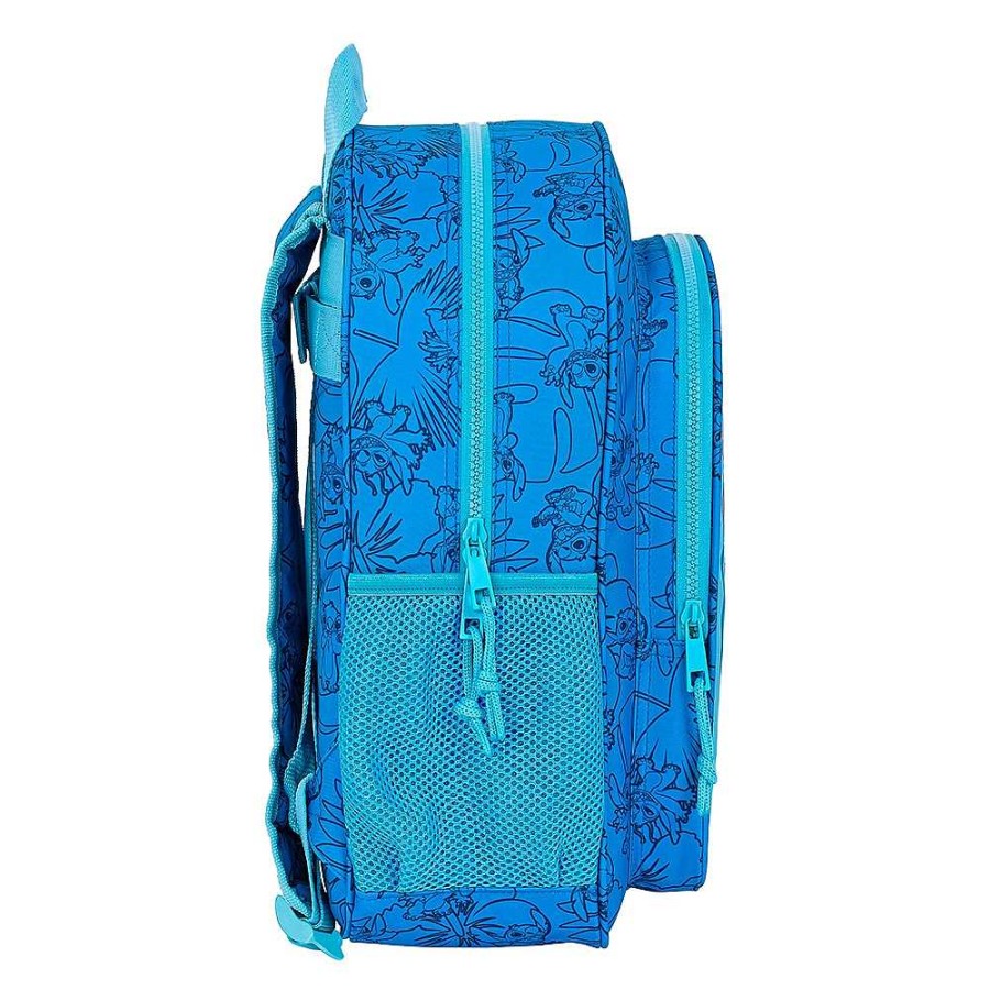 Mochilas Y Complementos Safta | Stitch Mochila Adaptable A Carro 32X38X12