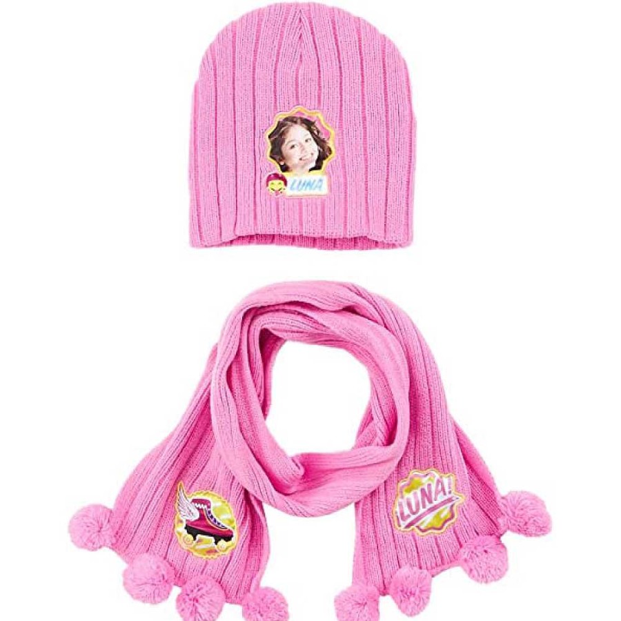 Regalo Disney Gorros Y Sombreros | Soy Luna Set Gorro Y Bufanda Lana