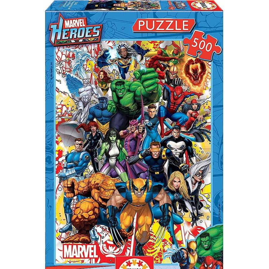 Juguetes Avengers Puzzles 300-1000 Piezas | M Rvel Superh Roes Puzzle 500 Piezas