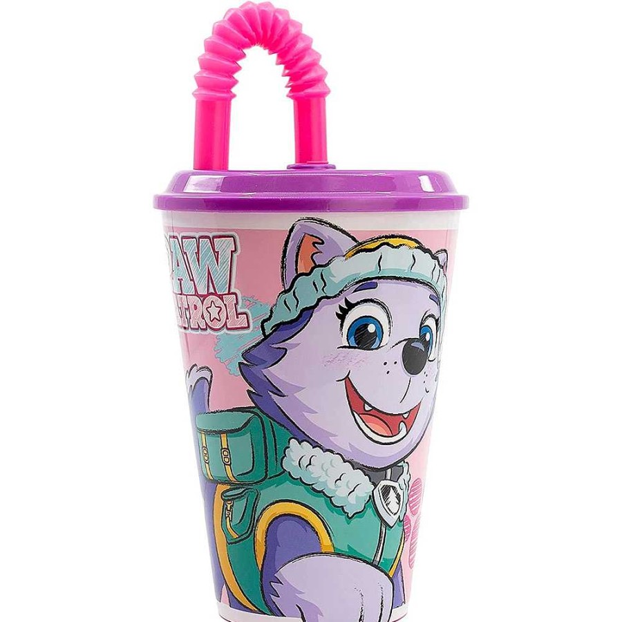 Mochilas Y Complementos Paw Patrol | Patrulla Canina Girl Vaso Pajita 430 Ml