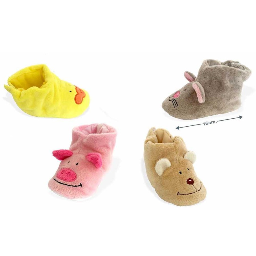 Regalo Genérico Textil | Zapatillas Peluche Animal 16Cm Talla S