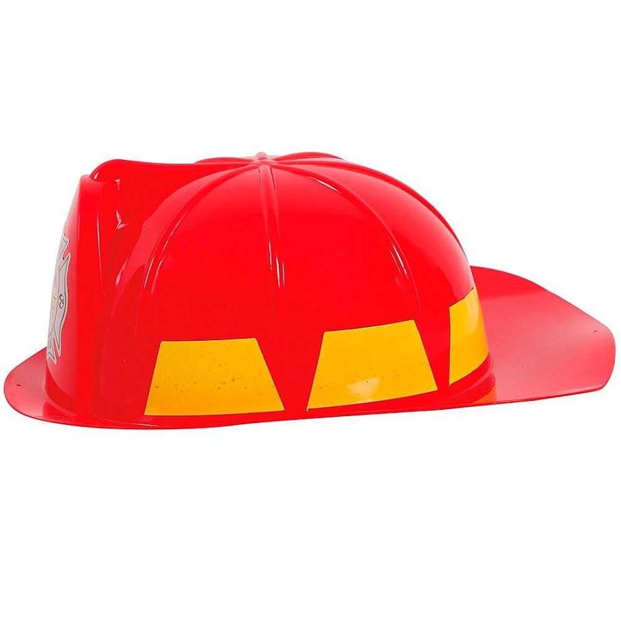 Fiestas Y Disfraces Genérico | Casco Bombero Infantil Pl Stico