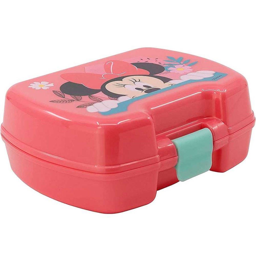 Mochilas Y Complementos Disney | Minnie Sandwichera Mini Snacks 11X9X4