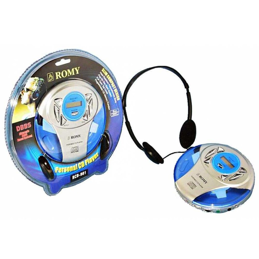 Regalo Genérico Regalos Originales | Discman Reproductor Cd C/ Auriculares 23